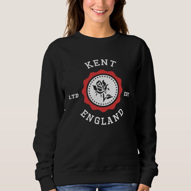 Sudadera KENT England Rose Badge (Anverso)
