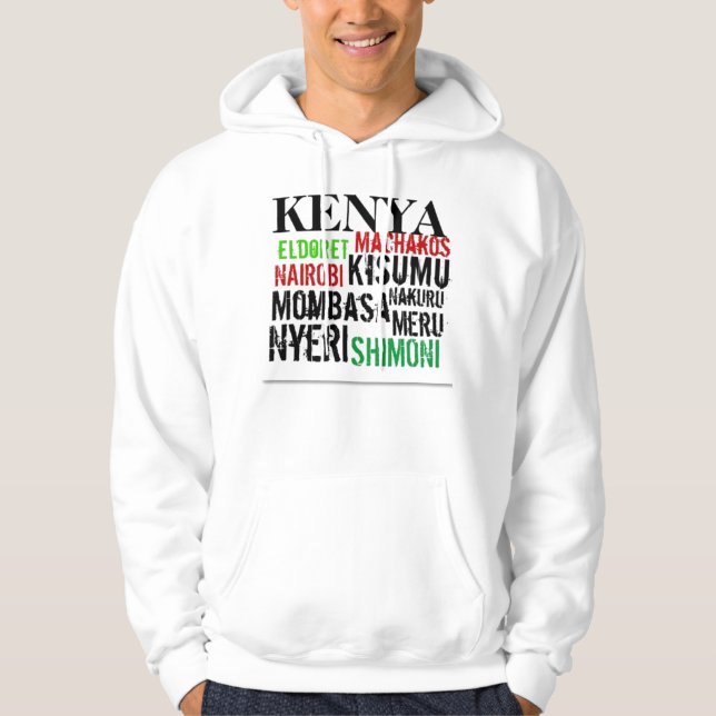 Sudadera Kenya del personalizado de Africakoko ' (Anverso)