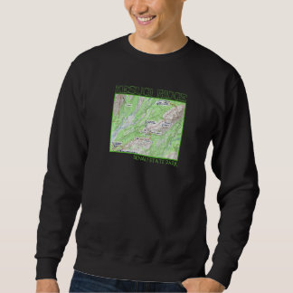Sudadera Kesugi Ridge Hiking Map Denali State Park Alaska S