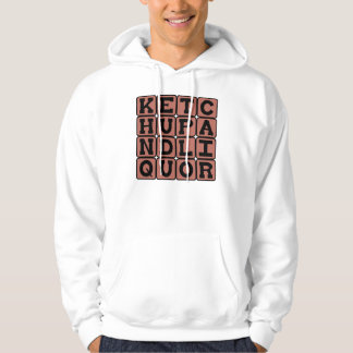 Sudadera Ketchup y Liquor, Chiste Wordplay