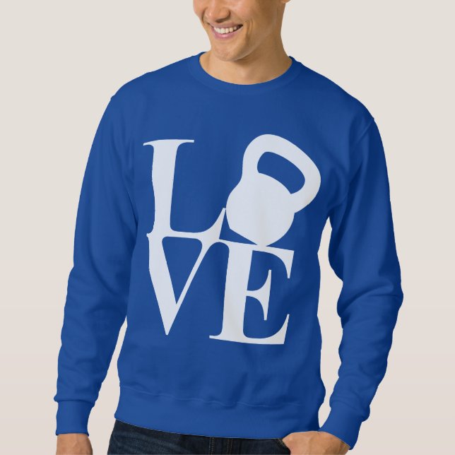 Sudadera Kettlebell Love (Anverso)