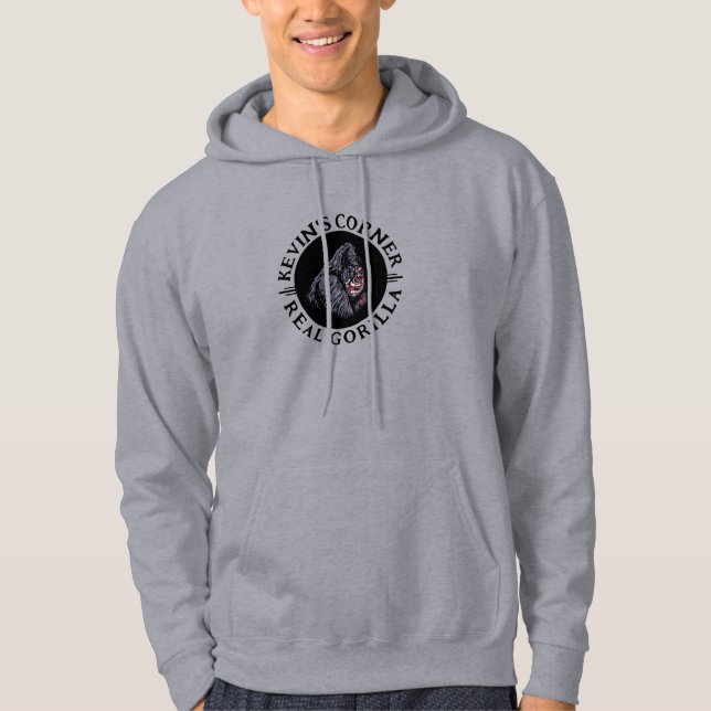 Sudadera Kevin's Corner REAL GORILLA GANG (Anverso)