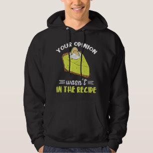 Sudadera Key Lime Pie Your Opinion Lemon Pie Dessert Florid