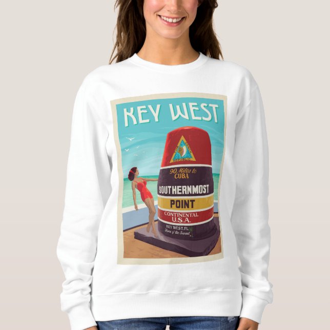 Sudadera Key West | Florida (Anverso)