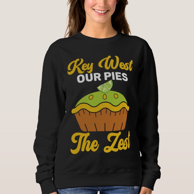 Sudadera Key West Our Pies Are Zest (Anverso)