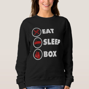 Sudadera Kickboxer Come Duerme Caja Boxeo Boxeador Kickboxi