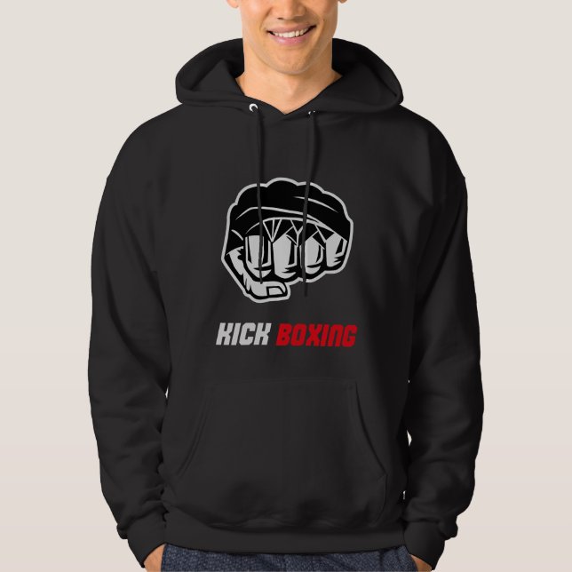 Sudadera Kickboxing Fight Fist (Anverso)