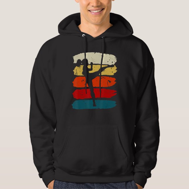 Sudadera Kickboxing: Kickboxer Karate Boxing Mma Fiesta (Anverso)