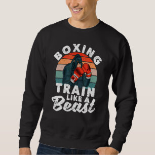 Sudadera Kickboxing Kickboxer Un Tren De Boxeo De Boxeo De