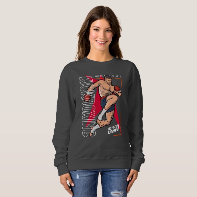 Sudadera Kickboxing | Mujeres (Anverso completo)