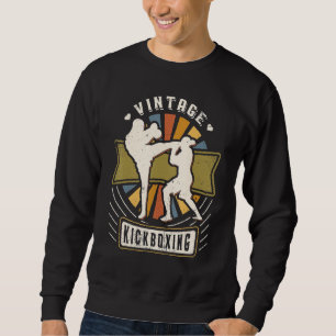 Sudadera Kickboxing Vintage Classic Retro Sports Love