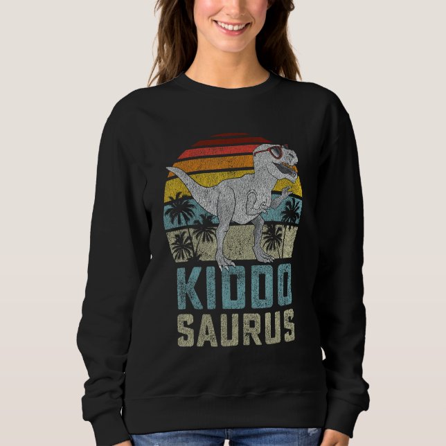 Sudadera Kiddosaurus Rex Dinosaur Kiddo Saurus Family Match (Anverso)