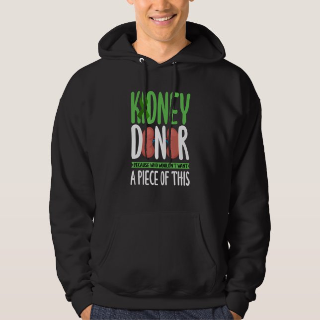Sudadera Kidney Donor Organ Transplant (Anverso)