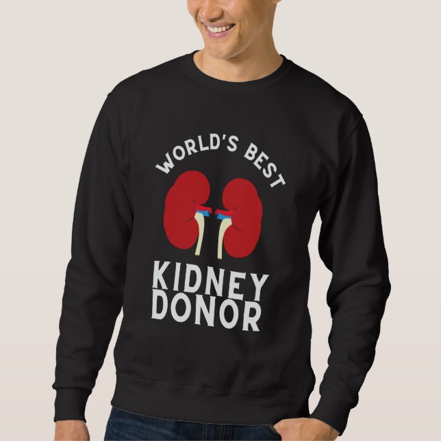 Sudadera Kidney Transplant And Organ Donor Recipient  1 (Anverso)