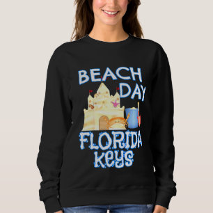 Sudadera Kids Cute Kids Florida Keys Beach Day Vacation Sou