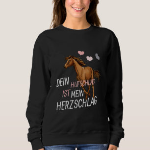 Sudadera Kids Dein Houfschlag Ist Mein Herzschlag Pferdede