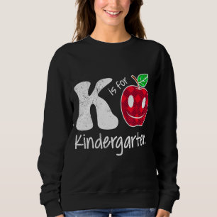 Sudadera Kids K significa jardín infantil