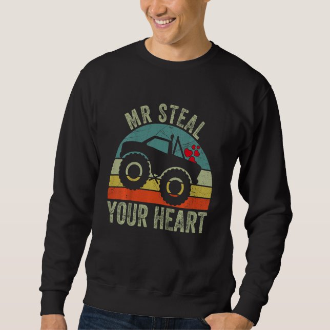 Sudadera Kids Mr Steal Your Heart Monster Truck Toddler Boy (Anverso)