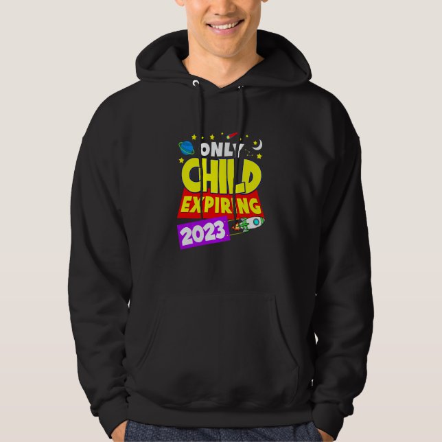 Sudadera Kids Only Child Expiring 2023 Big Bro Or Big Siste (Anverso)