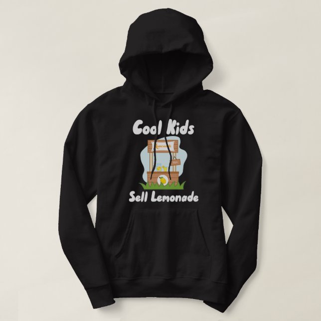 Sudadera Kids Sell Lemonade Lemon Stand (Diseño del anverso)