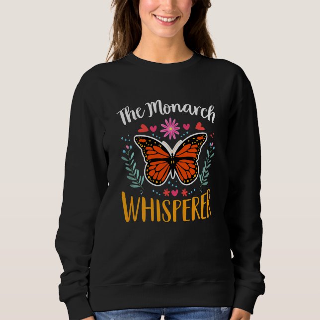 Sudadera Kids The Monarch Whisperer Monarch Butterfly Lover (Anverso)