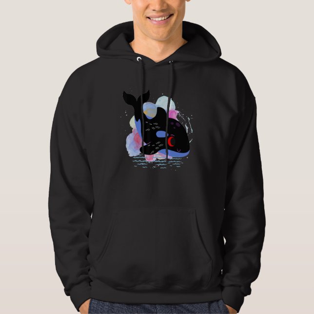 Sudadera Killer Whale Orca,design orca ,Orca Family (Anverso)