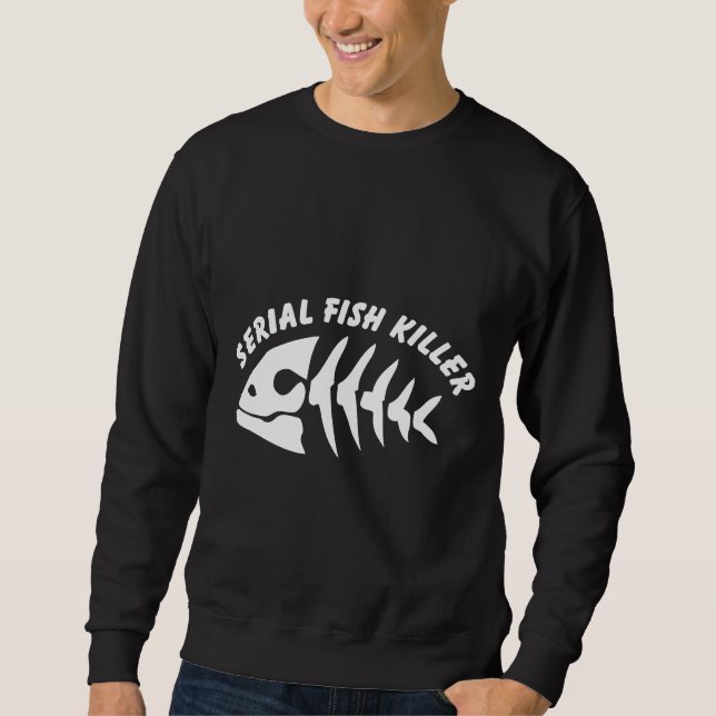 Sudadera Kilómetro de pescado serie perfecto (Anverso)