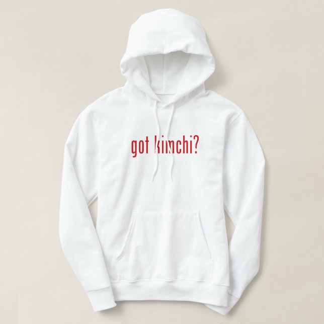 Sudadera ¿kimchi conseguido? (Diseño del anverso)