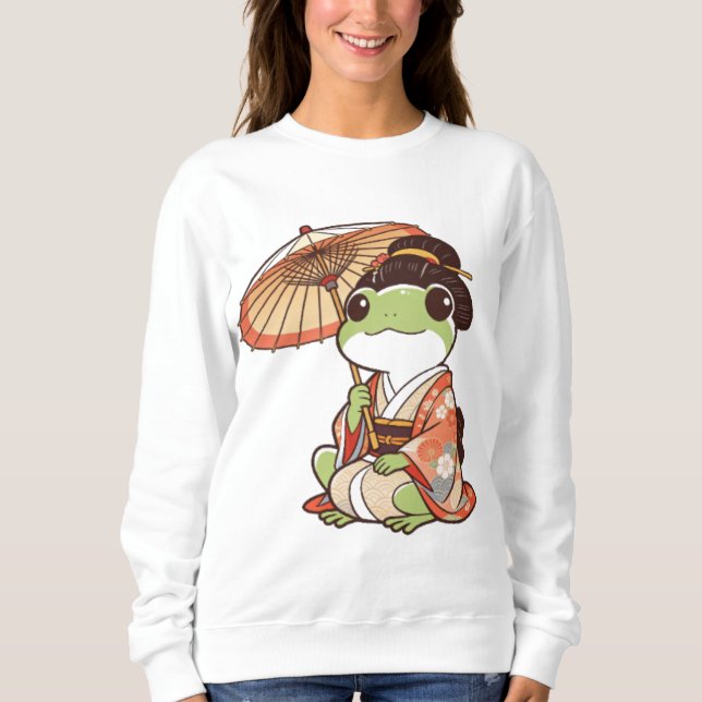 Sudadera Kimono Frog (Anverso)