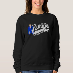 Sudadera KIMURA Me gusta cogerse de la mano BJJ Jiu Jitsu B