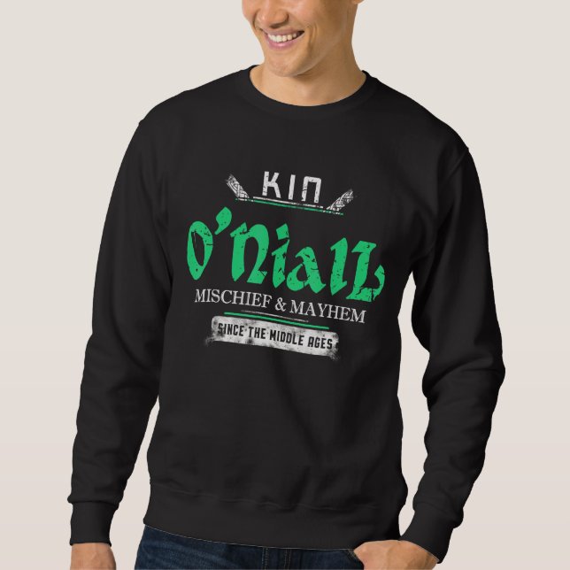 Sudadera Kin O'niall Mischief Y Mayhem Desde El Medio A (Anverso)