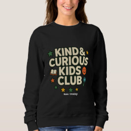 Sudadera Kind & Curious Kids Club Positive Growth Mindset 