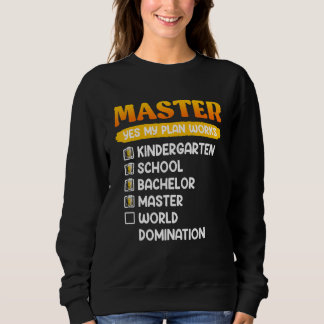Sudadera Kindergarten School Bachelors Masters Degree