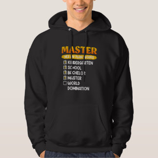 Sudadera Kindergarten School Bachelors Masters Degree