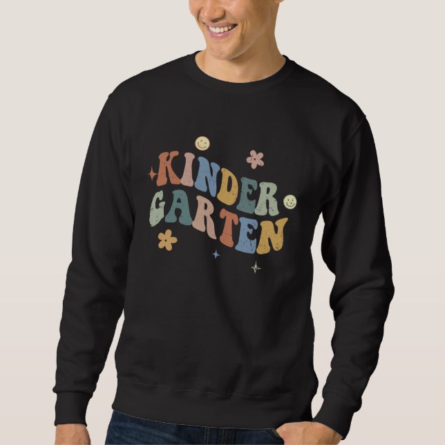 Sudadera Kindergarten Teacher First Day of School Back To S (Anverso)