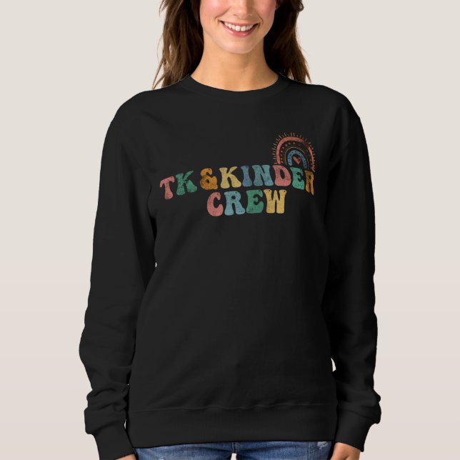 Sudadera Kindergarten Vibes Groovy (Anverso)