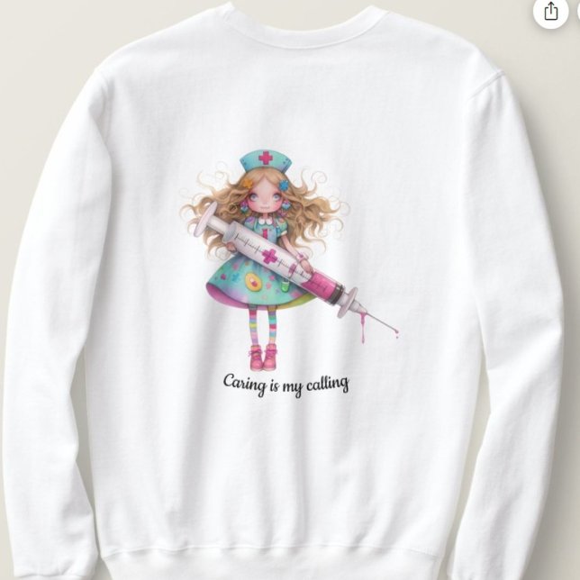 Sudadera Kindness Is My Calling – Nurse (Subido por el creador)