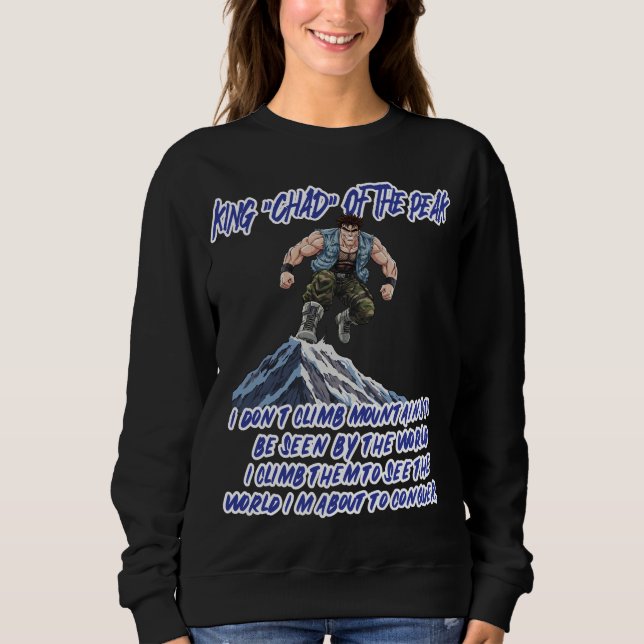 SUDADERA KING ‘CHAD’ OF THE PEAK” (Anverso)