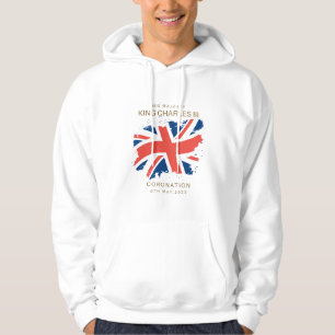 Sudadera King Charles III Union Jack Flag T-Shirt Sweatshir
