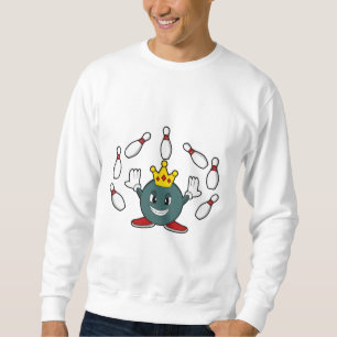 Sudadera King en Bowling con bolas