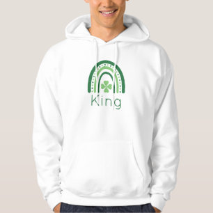 Sudadera King Four Leaf Clover Charm Boho Rainbow