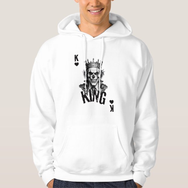 Sudadera king of hearts hoodie (Anverso)