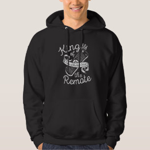 Sudadera King Of Remote Control Tv Funny Potato Couch L