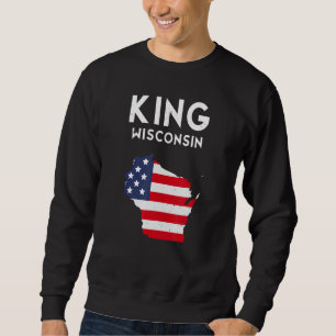 Sudadera King Wisconsin Estados Unidos Estados Unidos Viaje