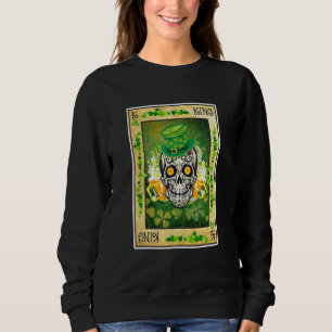 Sudadera King Y Queen Skull 22 Tarjeta Pareja De Coincidenc