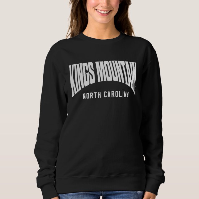 Sudadera Kings Mountain North Carolina (Anverso)