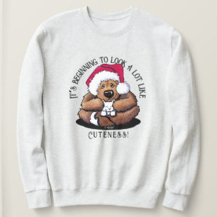 Sudadera KiniArt Bear Hug Navidades Sweatshirt