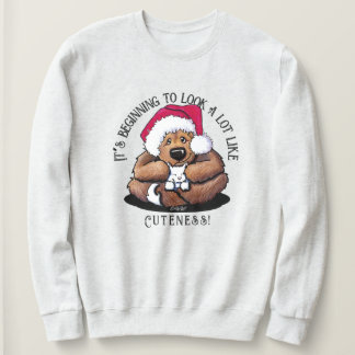Sudadera KiniArt Bear Hug Navidades Sweatshirt