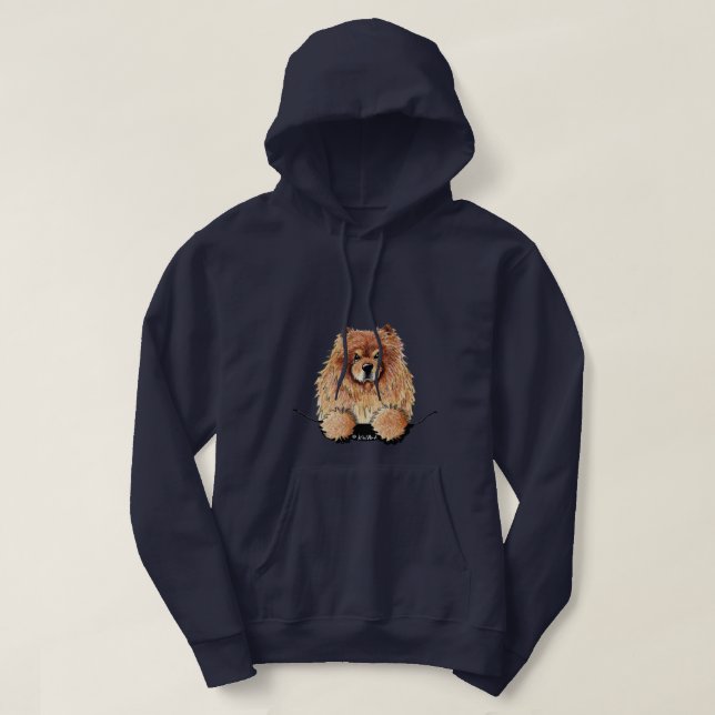 Sudadera KiniArt Chow Chow Hoodie (Diseño del anverso)