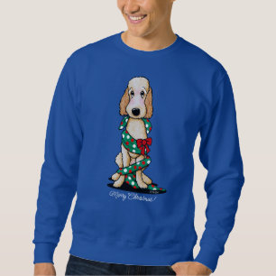 Sudadera KiniArt Christmas Blonde Doodle